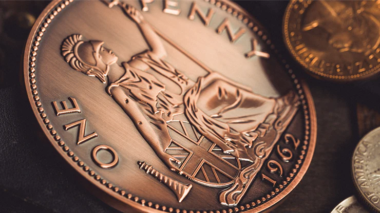 Bacon Jumbo Coin (English Penny) by Bacon Magic - Image 4