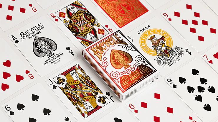Bicycle 140th Anniversary Playing Cards by US Playing Card - Image 3