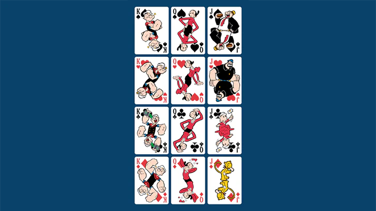Bicycle Limited Edition Popeye The Sailor Man Playing Cards by Collectible Playing Cards - Image 4