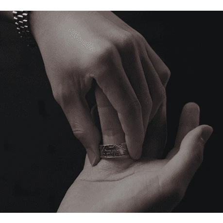 Morgan Coin Ring (Medium) by Alchemist Metal Company- Trick - Image 3